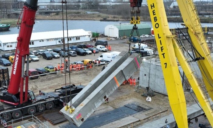 Selectieve Onttrekking (3) - Landhoofden met prefab sponningen